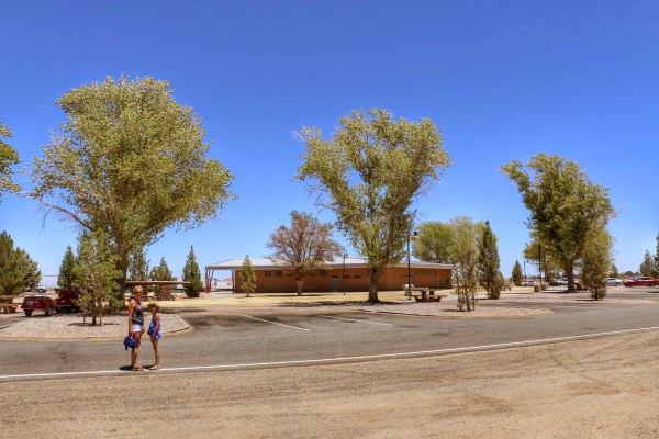 Parking onderweg naar Las Vegas