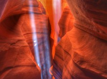 Antelope Canyon lichtstraal