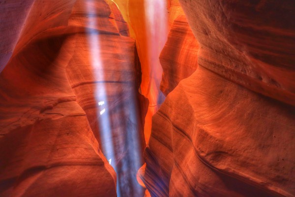 Antelope Canyon lichtstraal