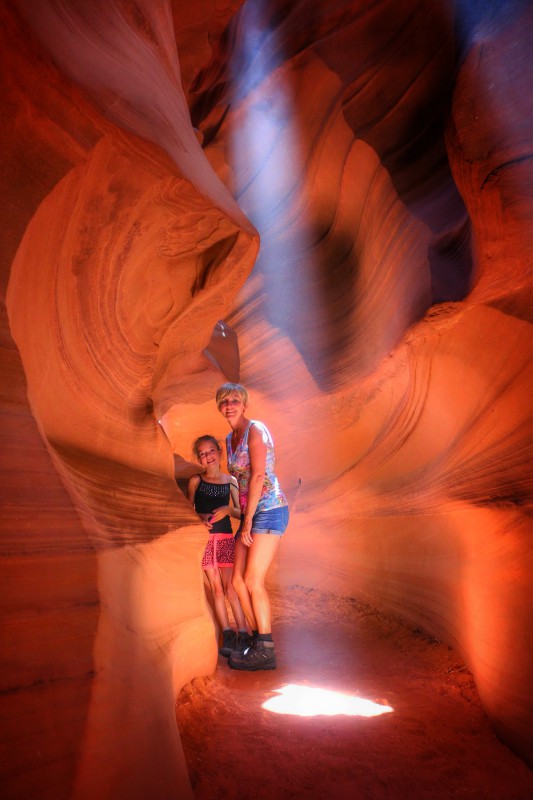 Met gids door Antelope Canyon