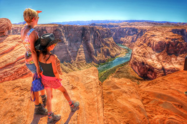 Uitzicht Horseshoe Bend Arizona