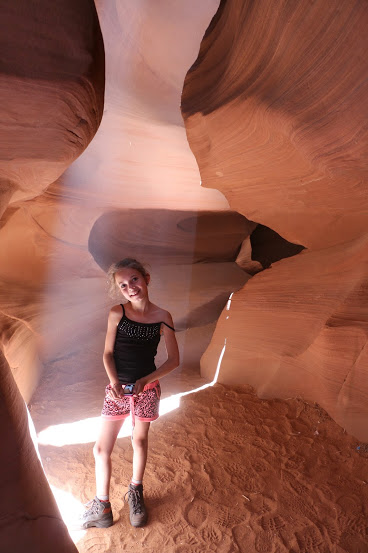 Antelope Canyon kinderen