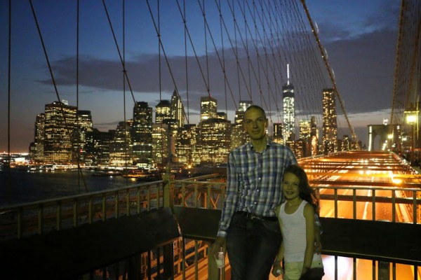 Brooklyn bridge wandelen