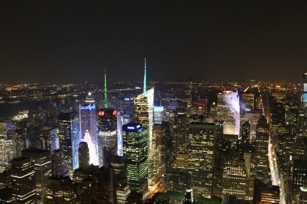 Empire state skyline