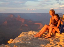 Grand Canyon zonsondergang