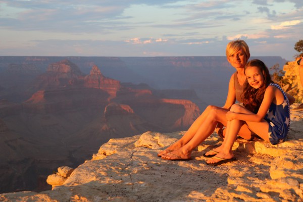 Grand Canyon zonsondergang