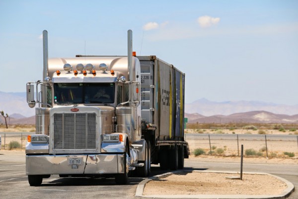 Las Vegas trucks onderweg