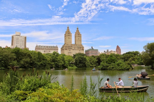 Central Park New York vijver