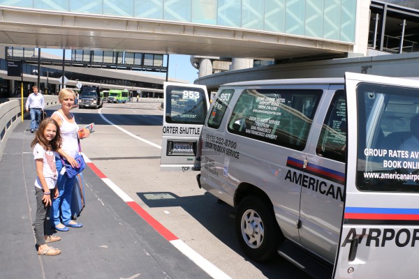 San Francisco Airport shared Van