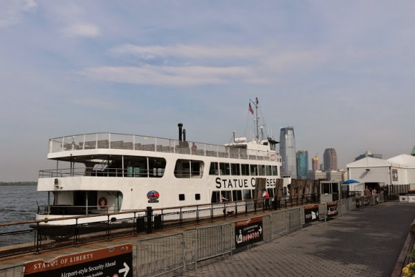 Cruise naar het Vrijheidsbeeld in New York