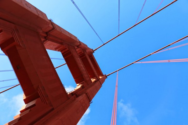 Golden Gate Bridge hoogte