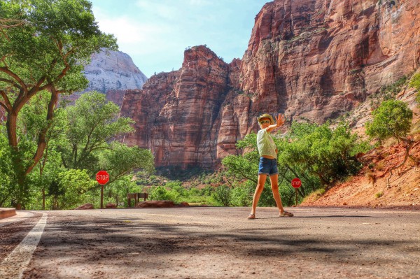 Autostop Zion National Park