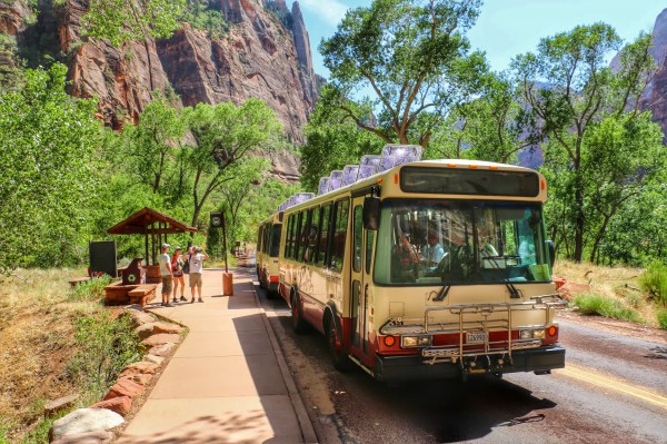 Shuttlebus Zion National Park