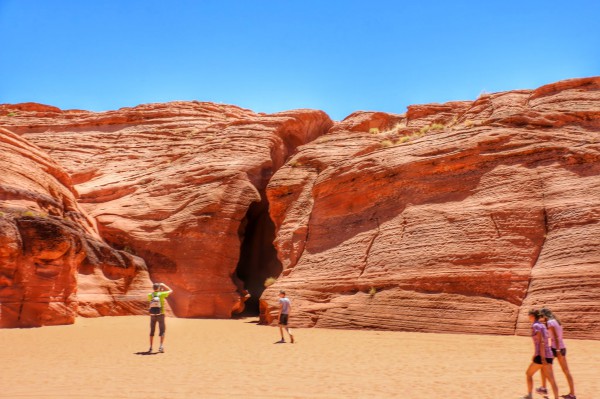 Antelope Canyon ingang