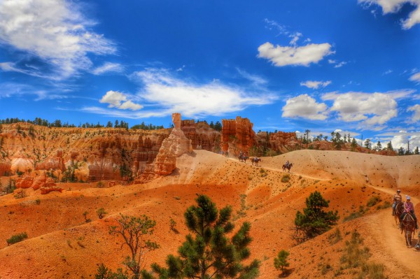 Bryce Canyon Paardrijden met kinderen