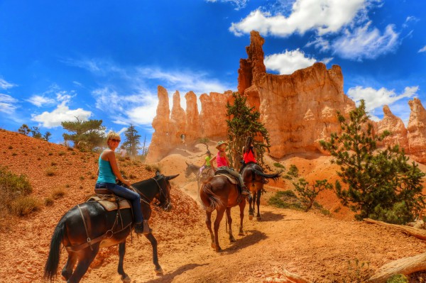 Paardrijden in de Bryce Canyon