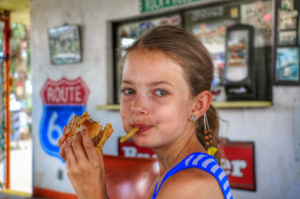 Route 66 hamburger