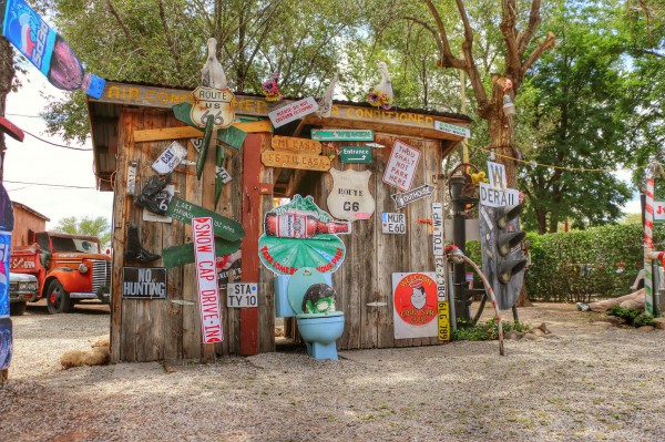 Route 66 toilet