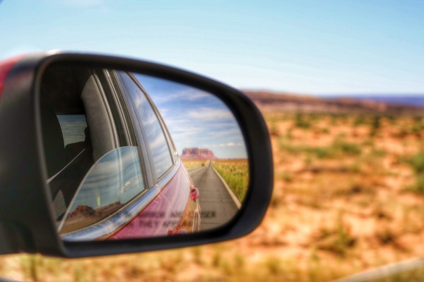 Route Monument Valley auto