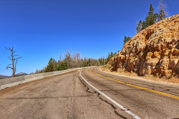 Route van Cedar City naar Bryce Canyon