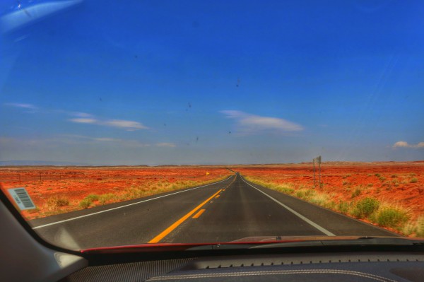 Route van Monument Valley naar Grand Canyon