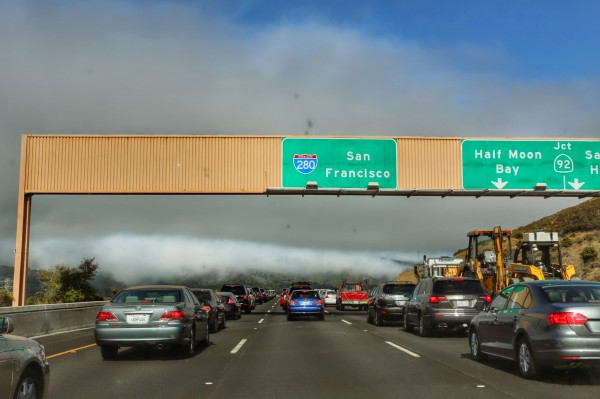 Interstate 280 Monterey naar San Francisco