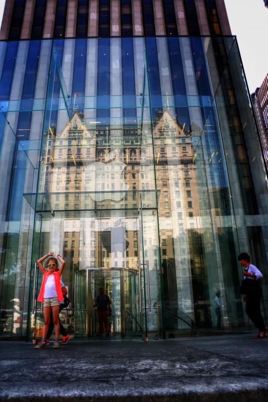 Apple Store NY ingang