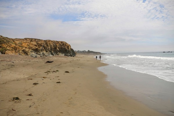 Westkust Amerika Cambria Moonstone Beach (1)