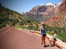 Zion National Park route