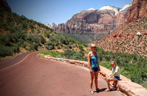 Zion National Park route