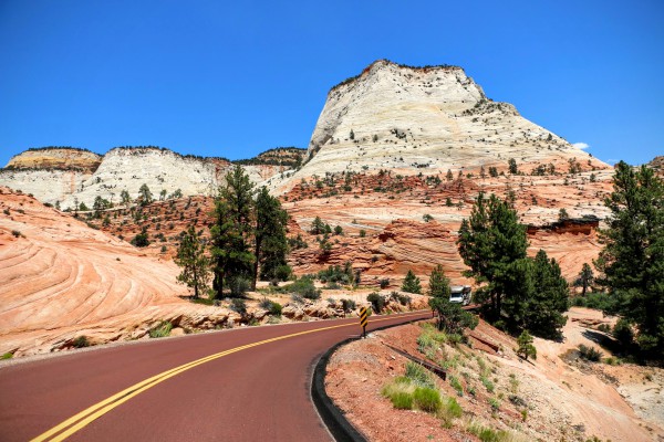 Zion National Park route