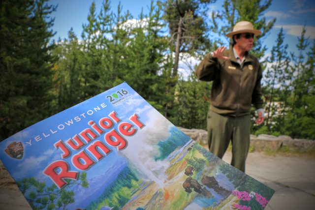 Ranger talk Yellowstone