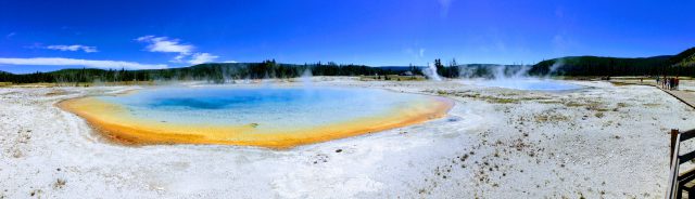 Sunset Lake Yellowstone