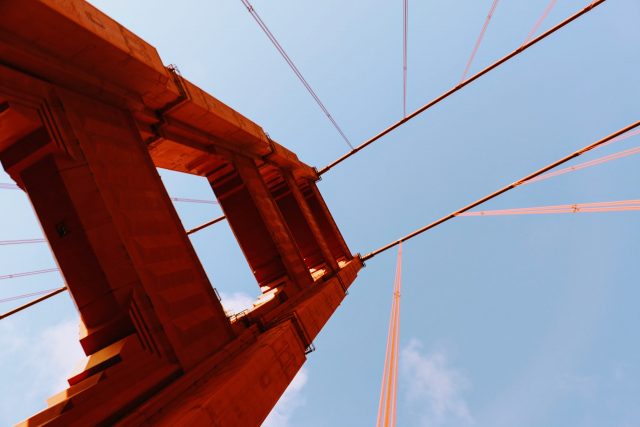 Pijler Golden Gate Bridge