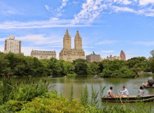 Central Park New York vijver